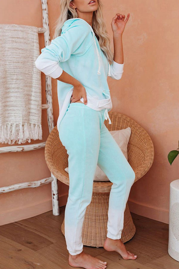 Antmvs Casual Long Sleeve Trousers Home Set