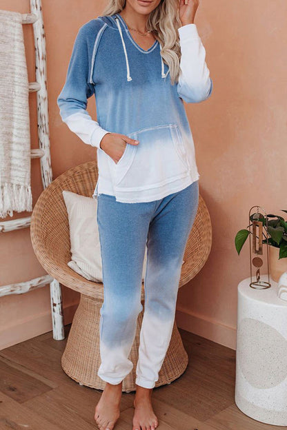 Antmvs Casual Long Sleeve Trousers Home Set