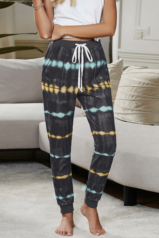 Antmvs Fashion Casual Tie-dye Sweatpants