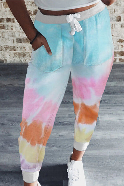 Antmvs Fashion Casual Tie-dye Sweatpants