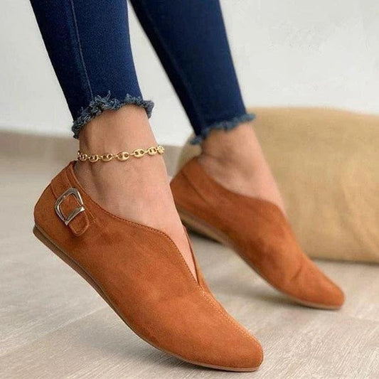 antmvs Pointed Toe Suede Women Flats Shoes Woman Sneakers Summer Fashion Sweet Flat Casual Shoes Women Zapatos Mujer Plus